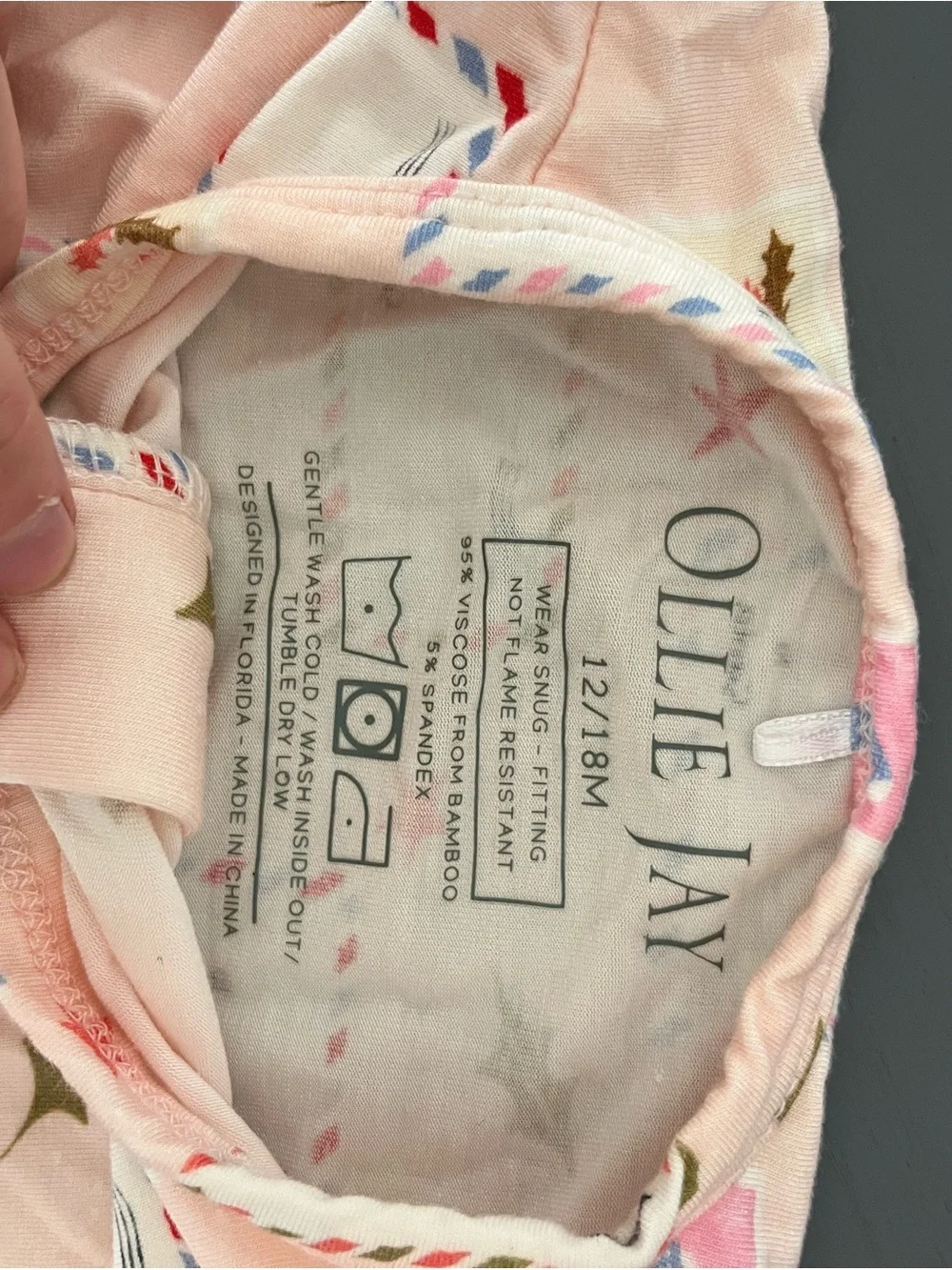 Ollie Jay Christmas Onesie